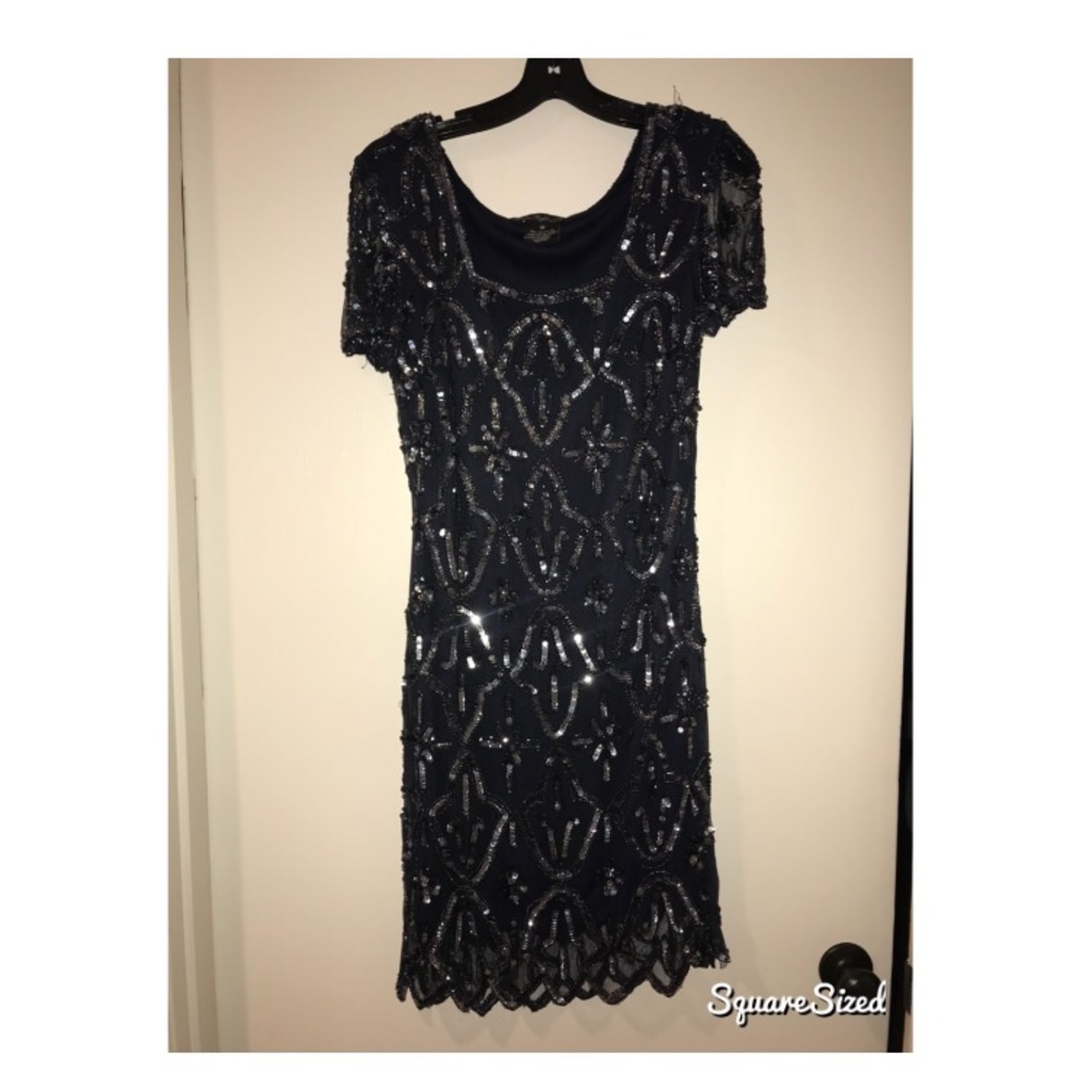 Beautiful Blue Beaded Dress